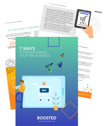 Sell your Amazon business | Graphic of Boosted Commerce White Papers